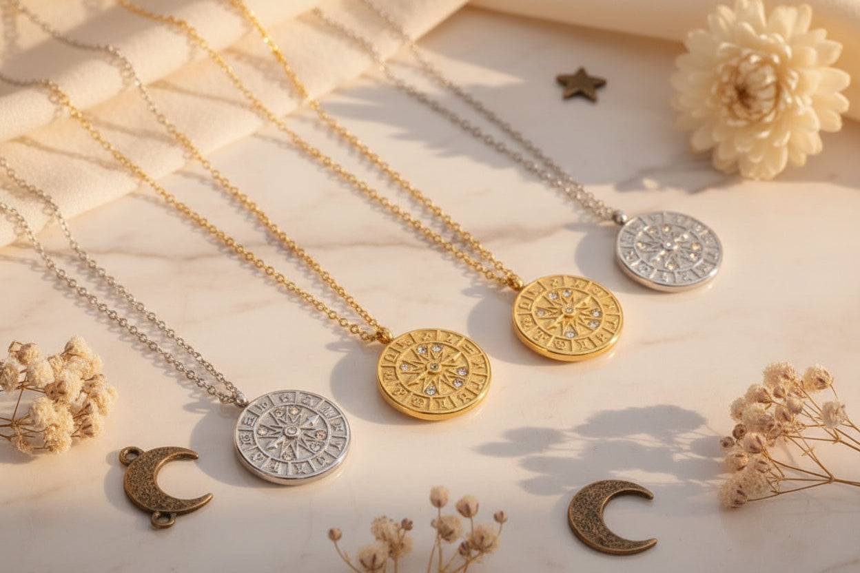 Zodiac Medallion Necklace