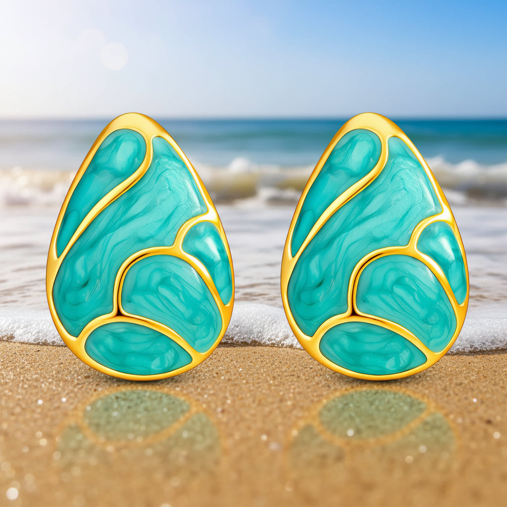 Tide Enamel Studs