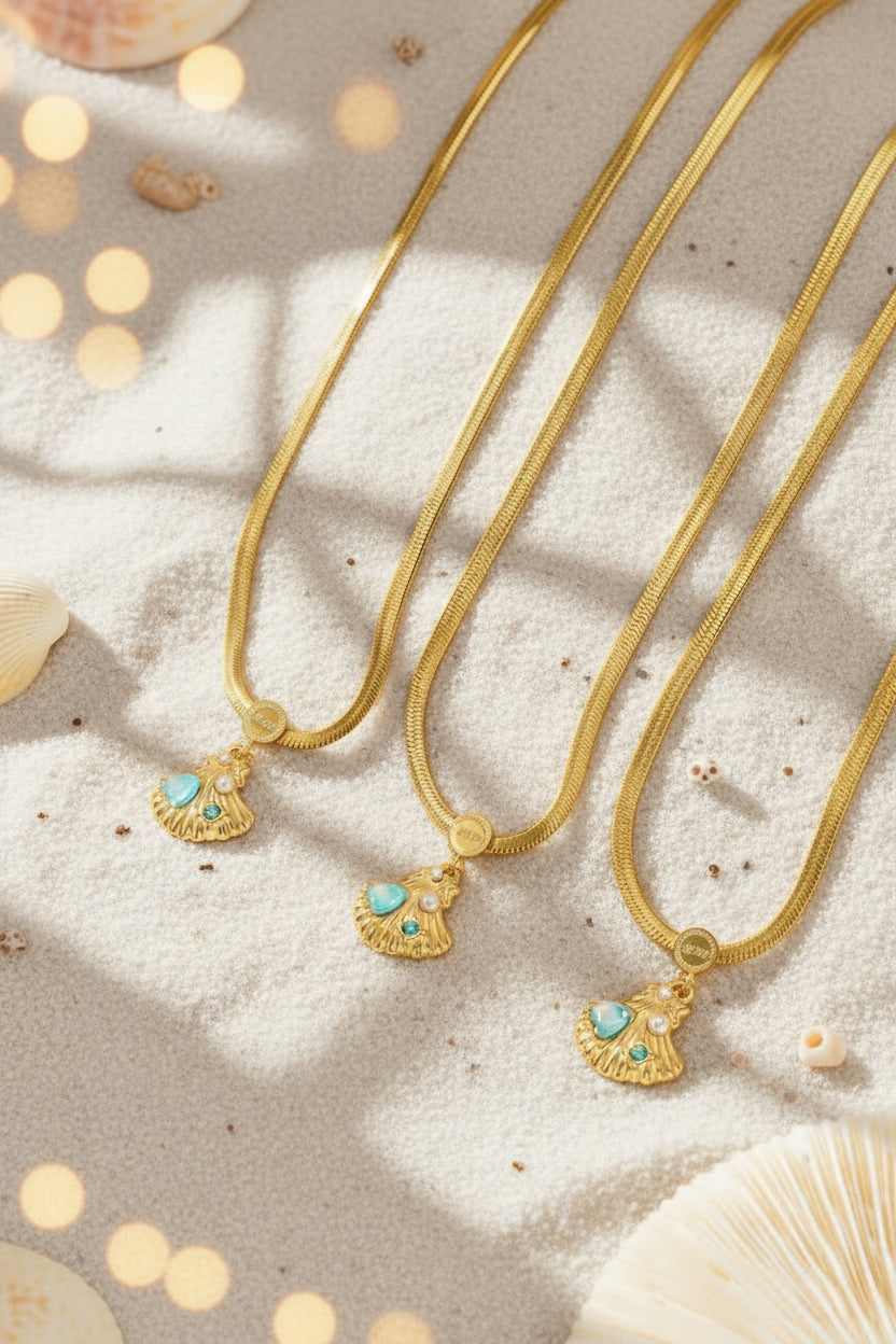 Oceana Shell Pendant Necklace