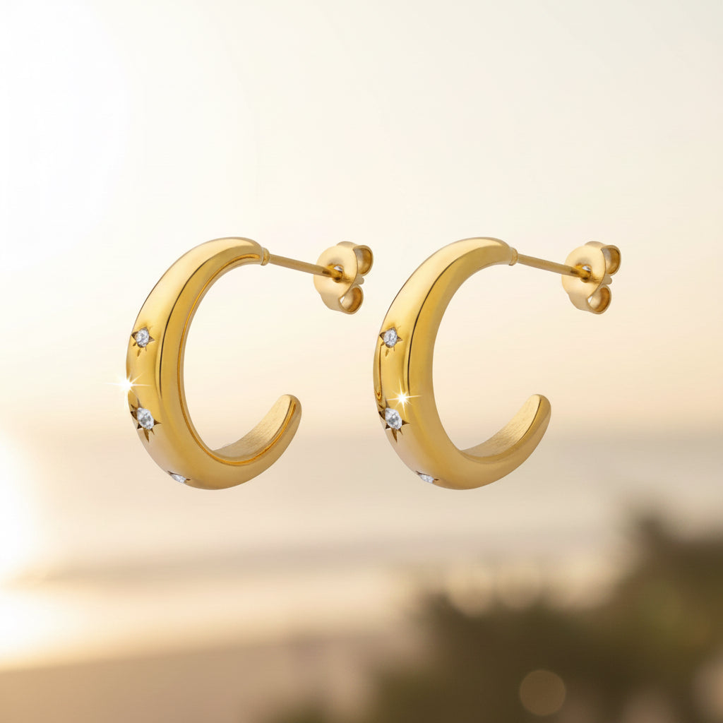 Luna Star Hoops