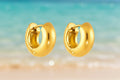 Mini Chunky Hoop Earrings